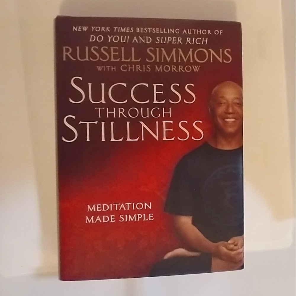 3/$24 Success Through Stillness: Meditation Made Simple by Russell Simmons Book